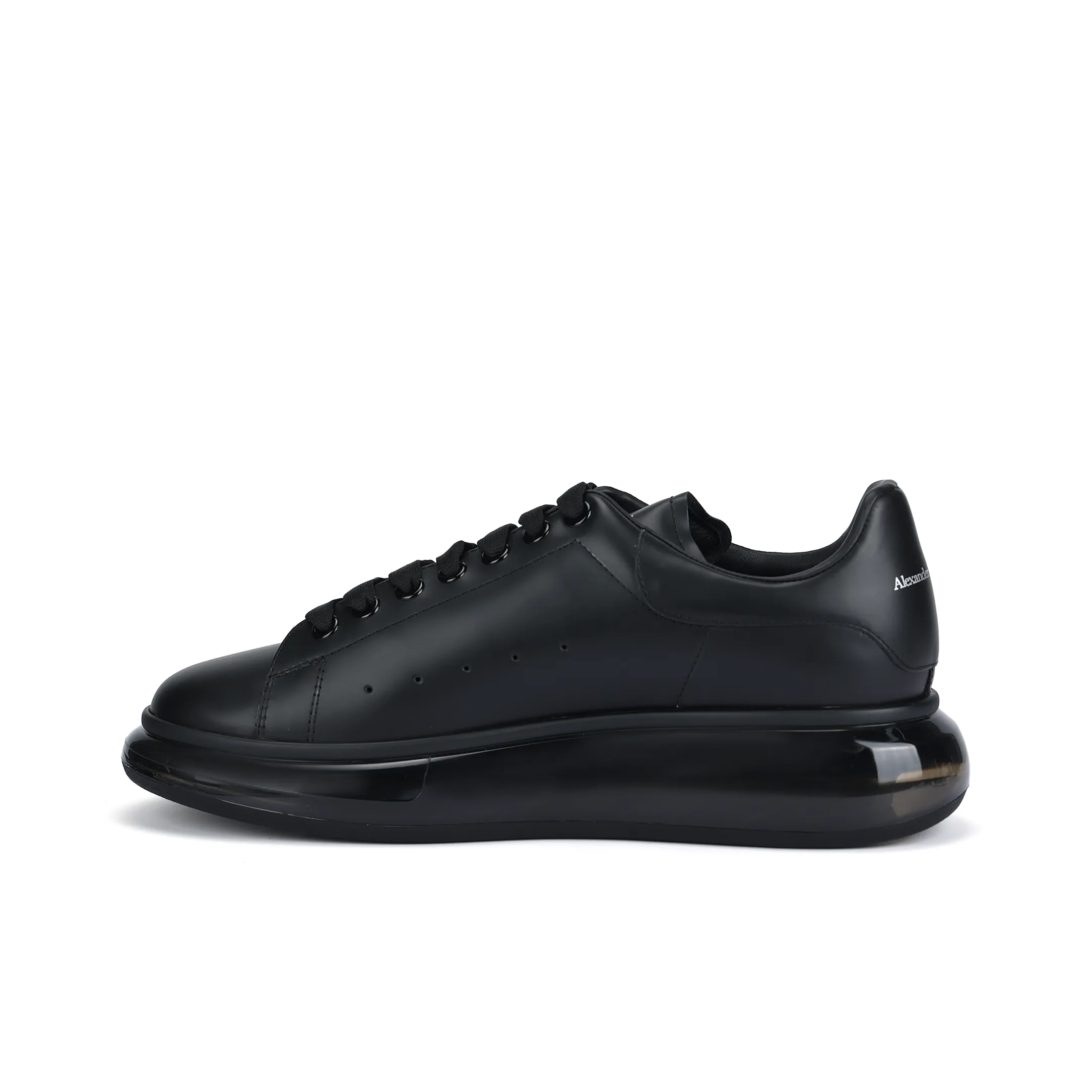 Alexander McQueen Oversized Sneaker 'Black Shiny Sole'