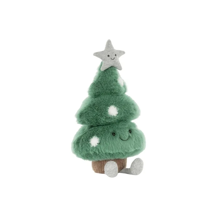 JELLYCAT Рождественская коллекция Веселье Рождество Деревья Куклы Плюшевая кукла Трубы Высокие