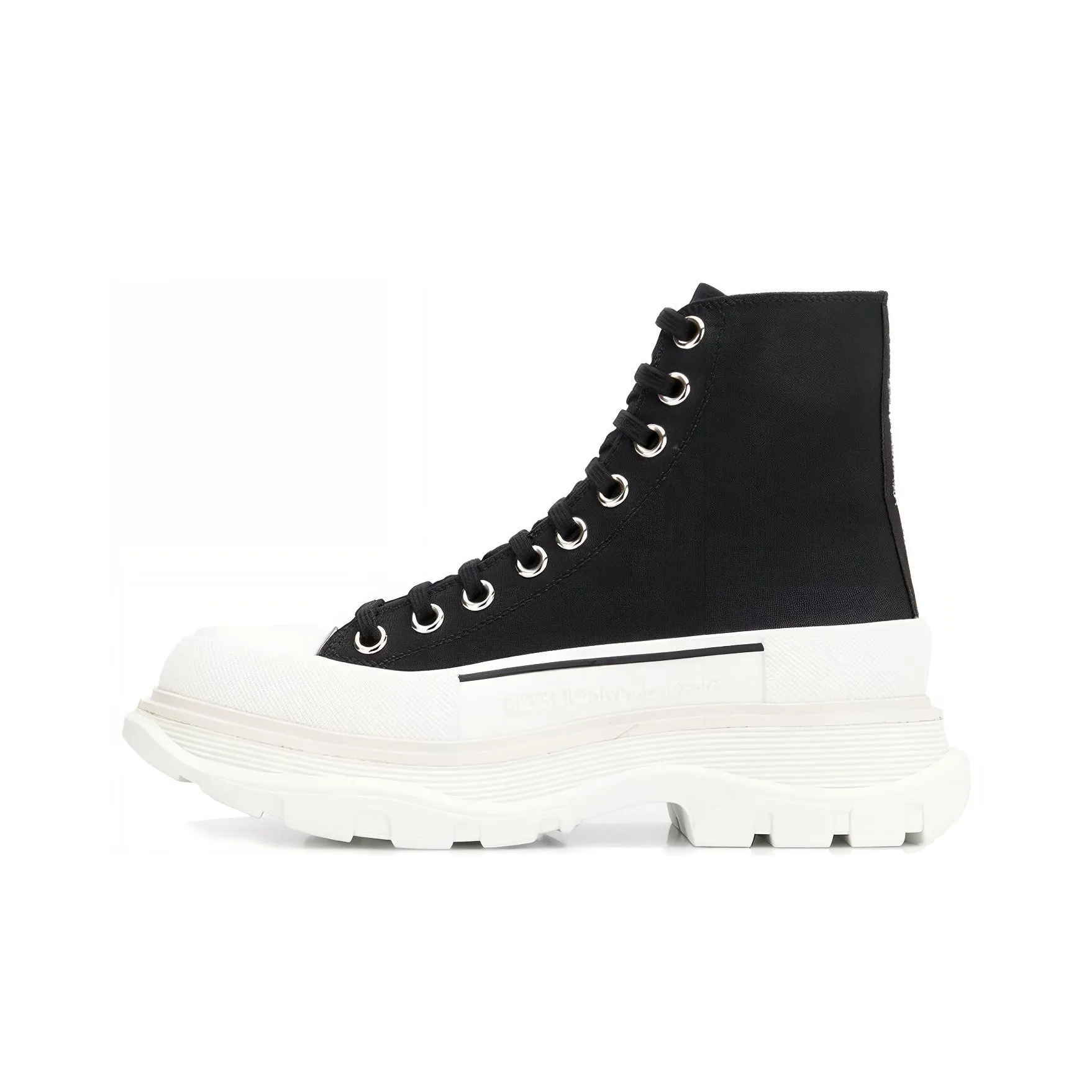 Alexander McQueen Tread Slick Boots 'Black White' Women's
