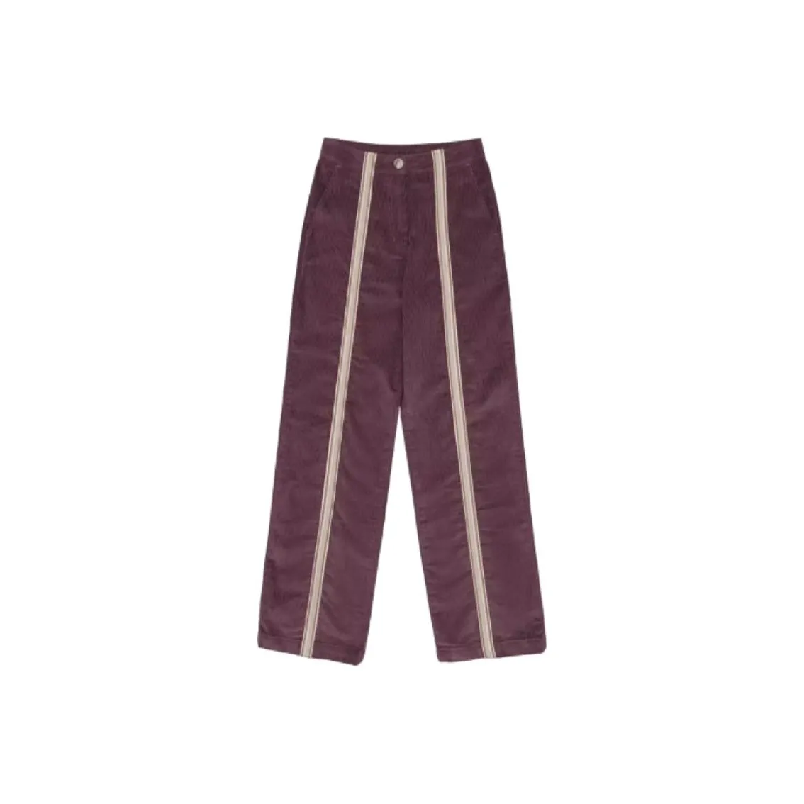 SCULPTOR Темно-фиолетовые унисекс повседневные штаны