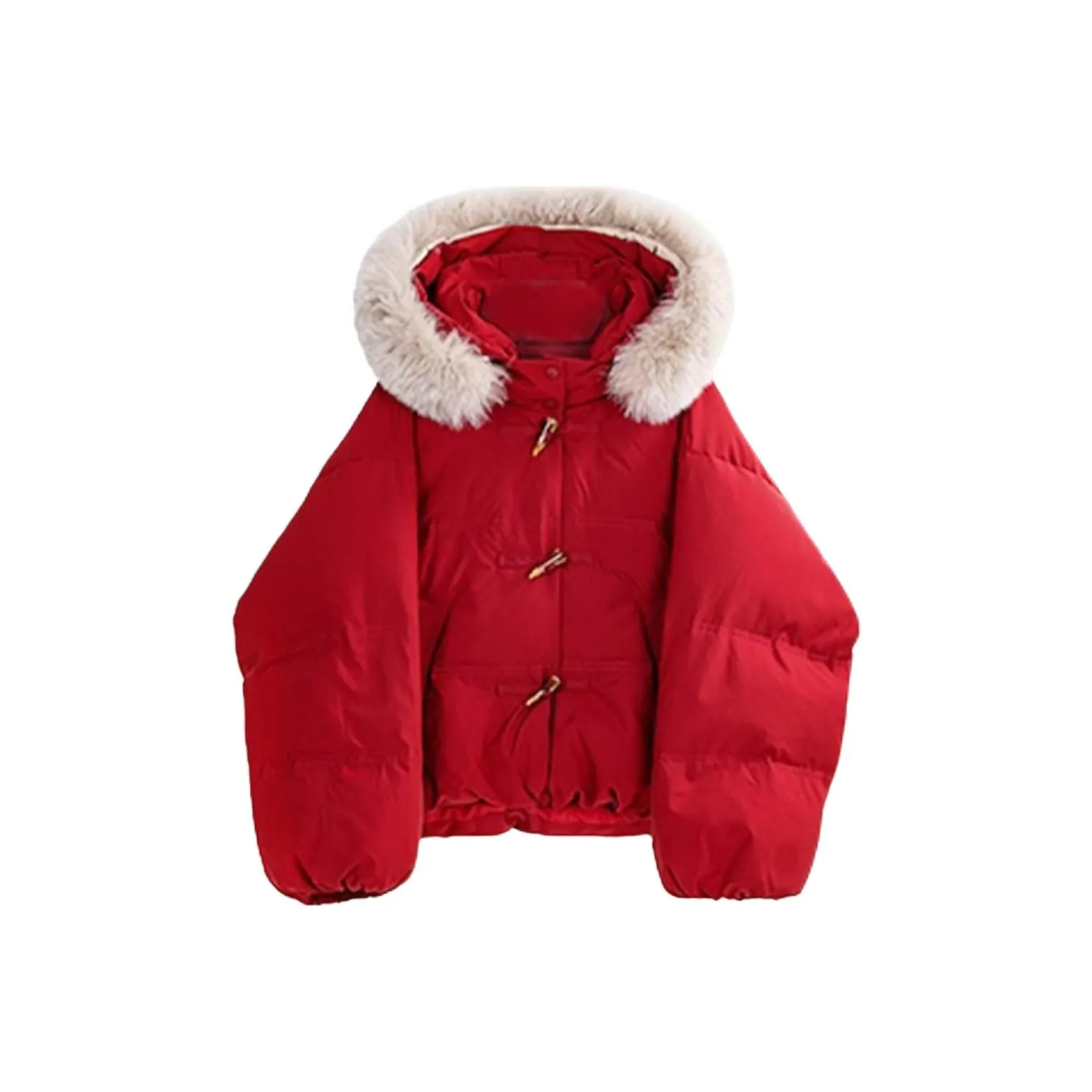 ADXKM Красный Женский пуховик