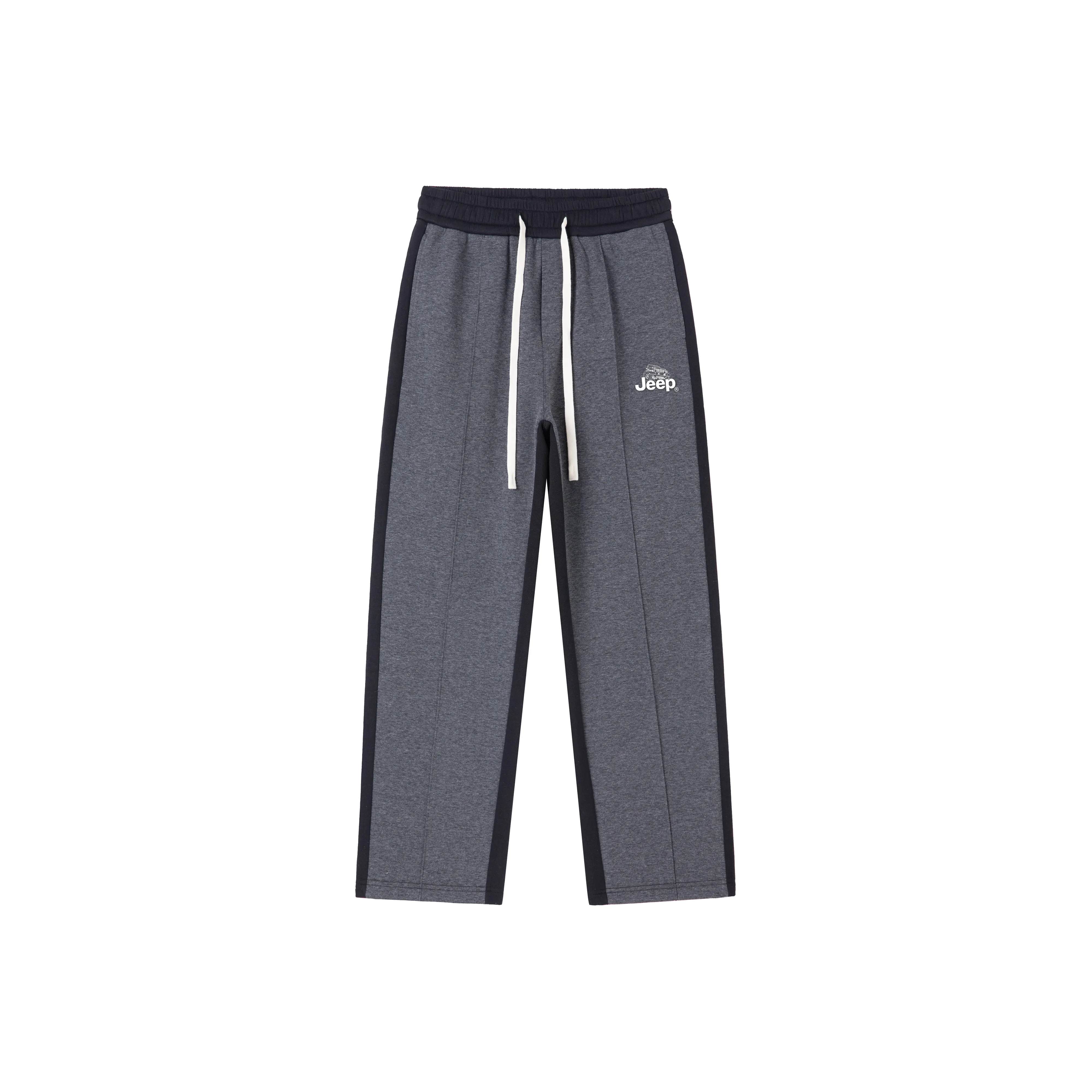 JEEP P75GMWP145 Фотиния Серый и Черный Унисекс Вязаные Спортивные Штаны