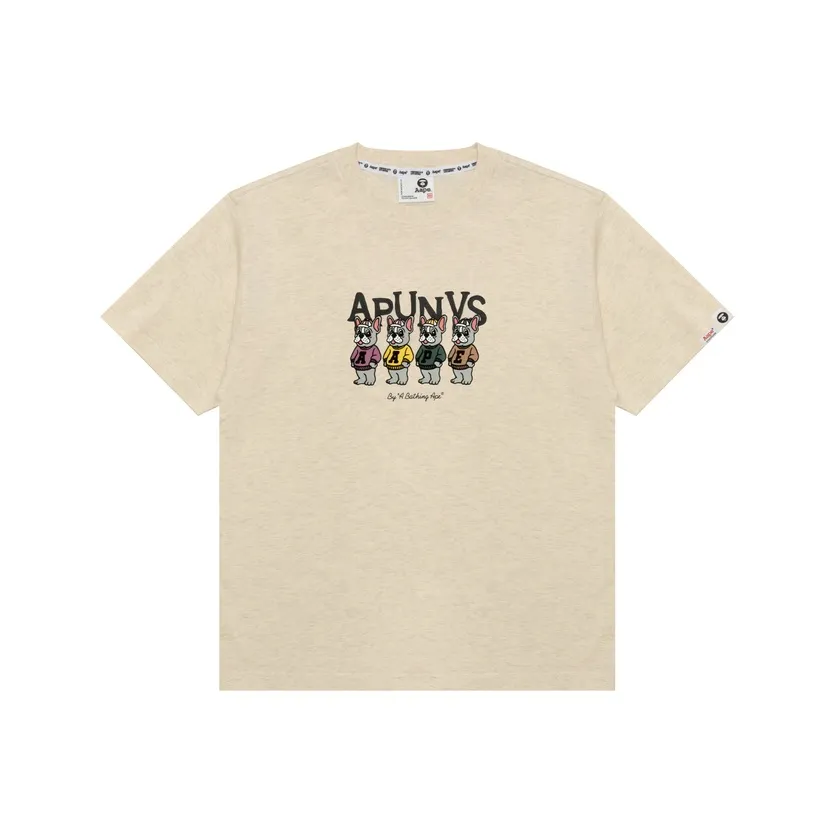 Aape Светло-серый IV2 Женские T-рубашки