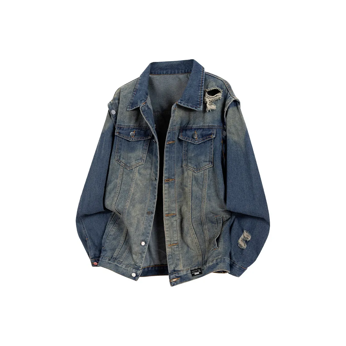 COMOWA Синий Унисекс Джинсовые куртки