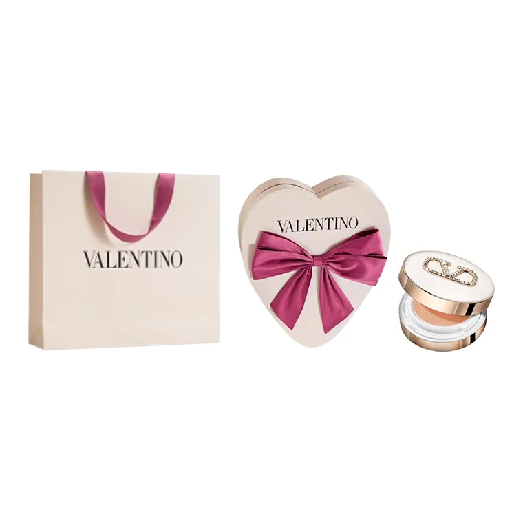 Valentino Ограниченный Свет и Тень Роскошный Воздушный Кусок Коробка Корректирующий Тон Кожи Увлажняющий 12г