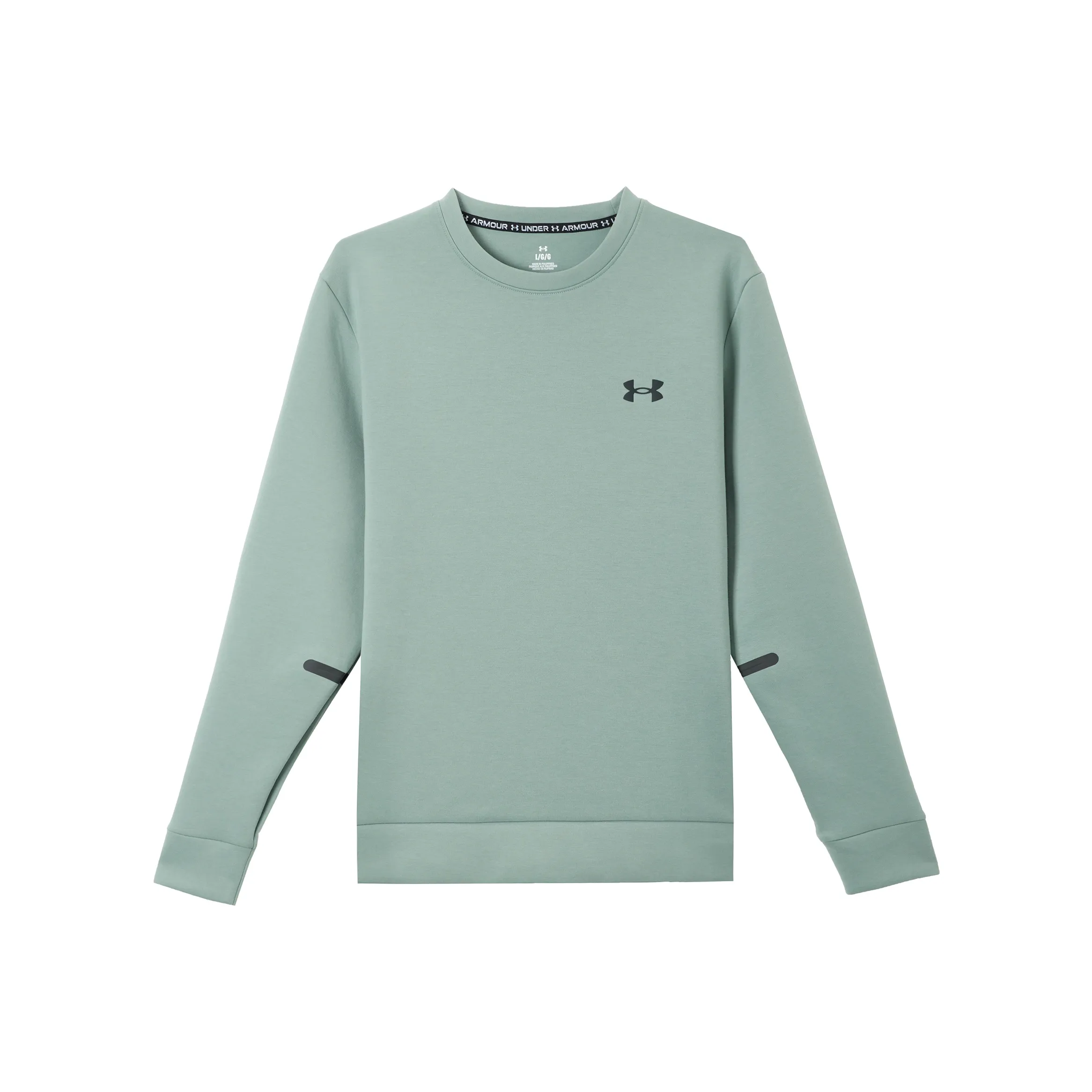Under Armour Unstoppable UA FLC CREW SWEATSHIRT Мужской Lime Green