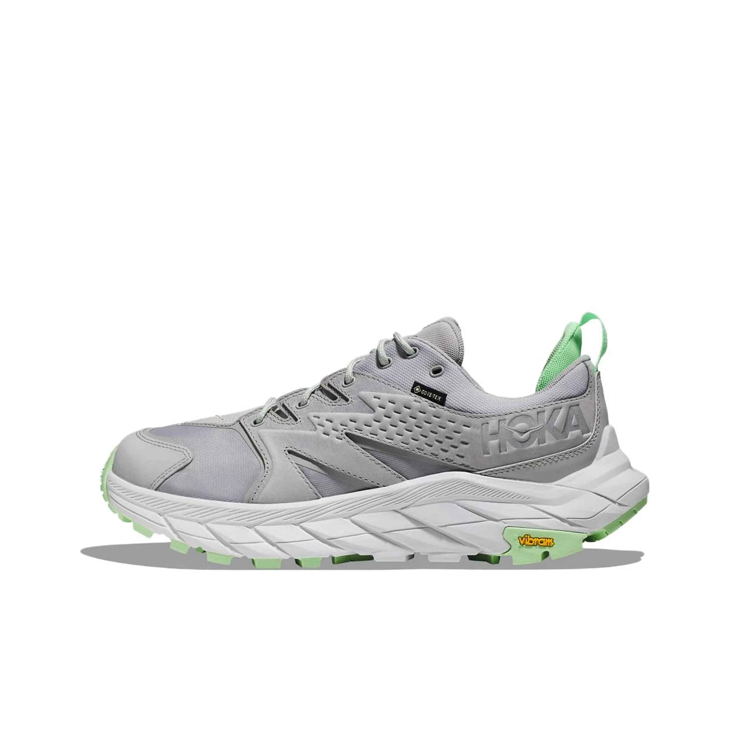 HOKA ONE ONE Anacapa Low GORE TEX 'Harbor Mist Lime Glow'