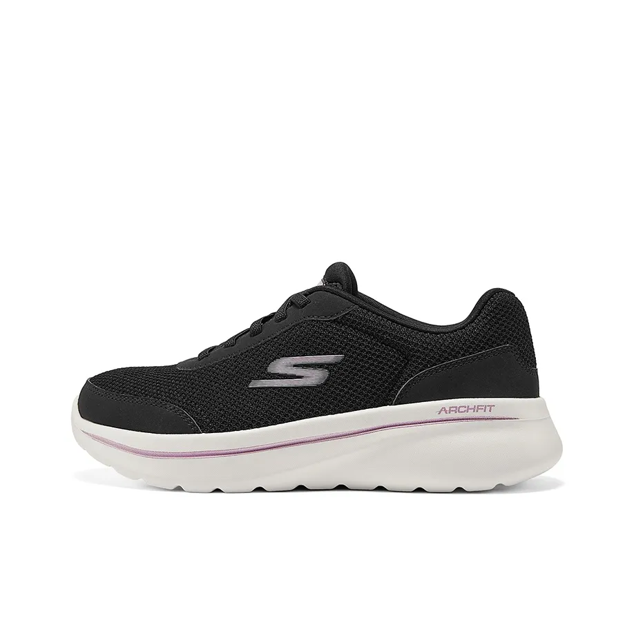 Skechers ArchFit Low Топ Кэжуал Женский Черный