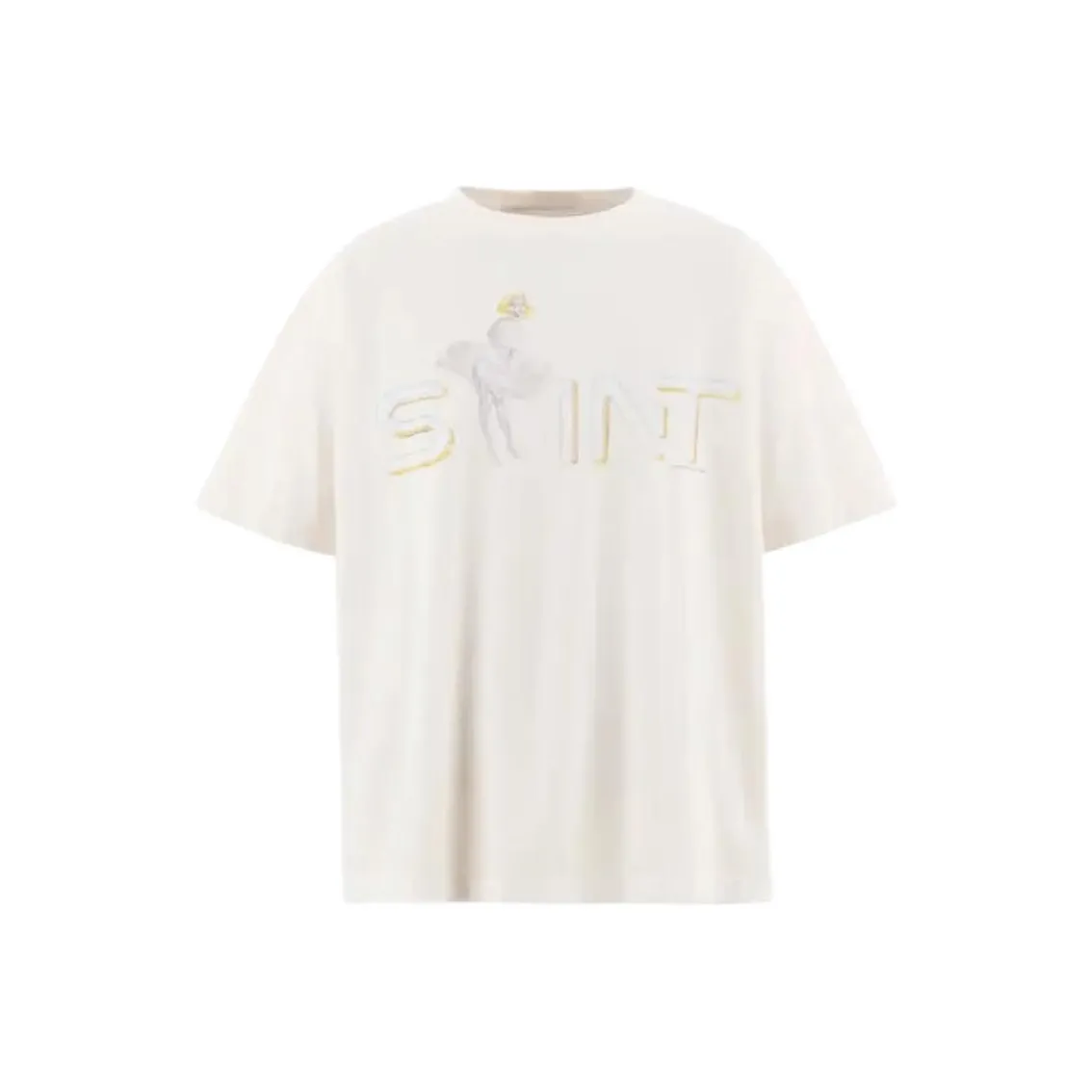 SAINT Mxxxxx x Hajime Sorayama Hajime Sorayama Collaboration FW25 T-рубашка Унисекс