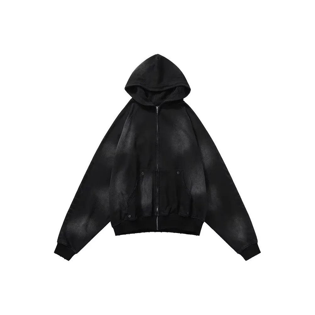 NRXX Мужская одежда Американский Wasteland Dirty Hoodie Оригинальный Высокое качество Аутентичный Плечо Студенты Винтаж Мужской
