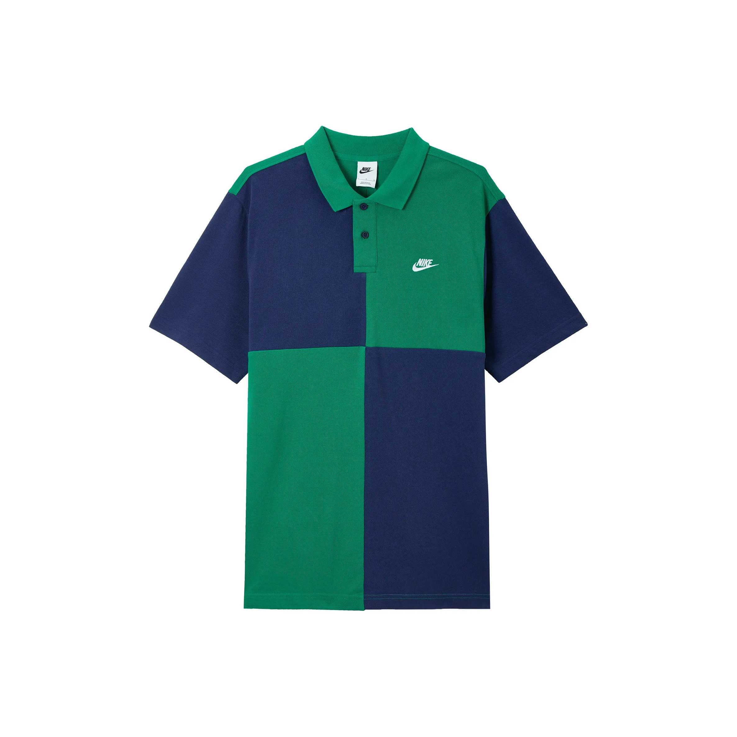 Nike Polo Мужское Зеленое Синий