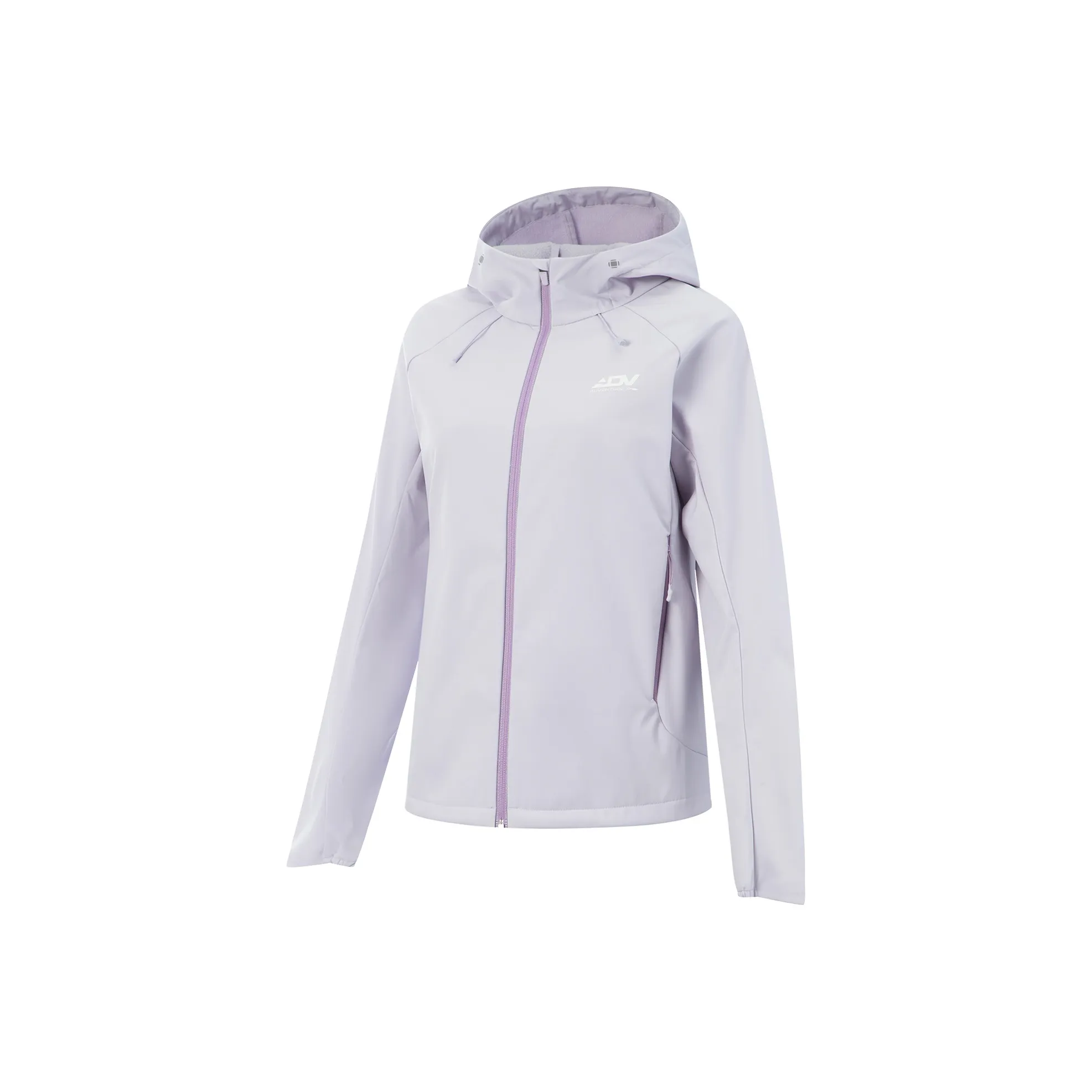 Лайнер RUNNING Collection Мягкая Оболочка Куртка Женская Морская Соль Фиолетовая