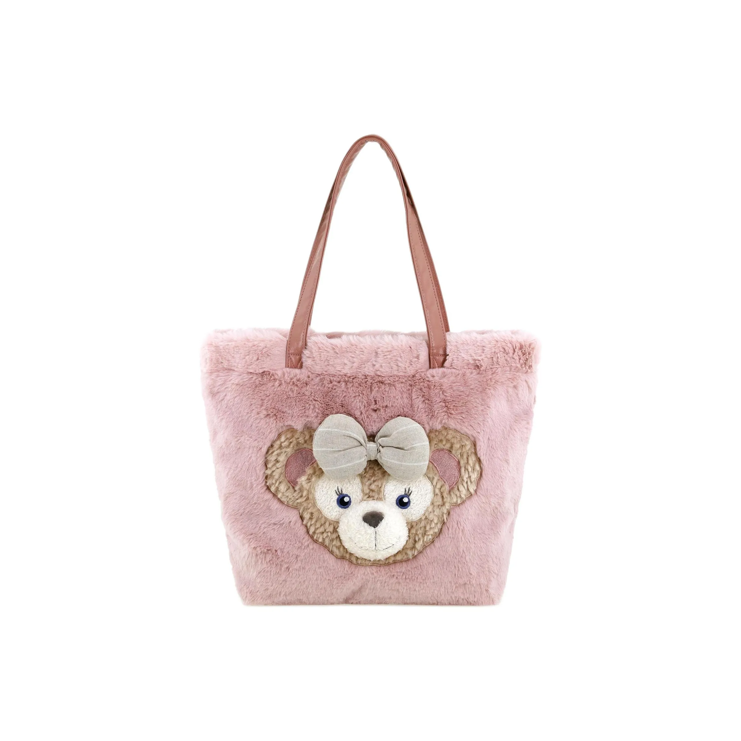 Disney Плюшевый Тоут Сумка Сумка для покупок Сумка на плечо Женская Розовая