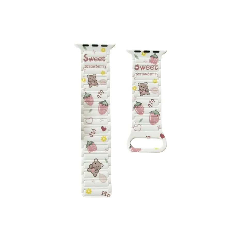 Trendy Wrist Ремешок Apple Совместимость Силиконовый Материал