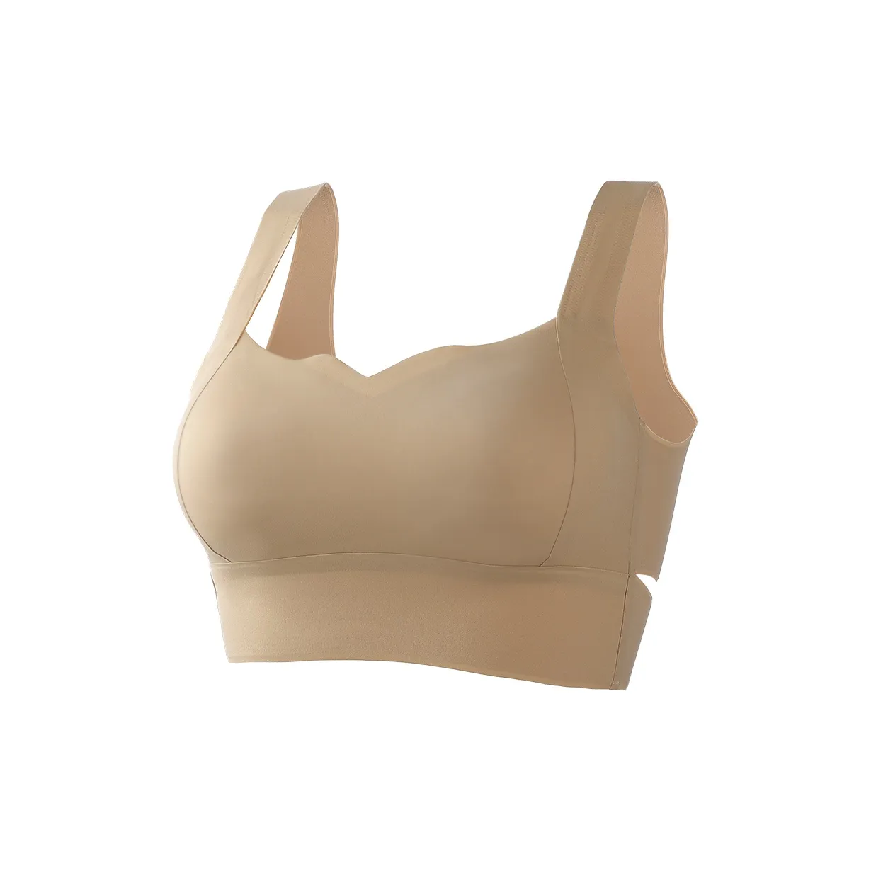 2323 Невидимый кожаный женский бюстгальтер