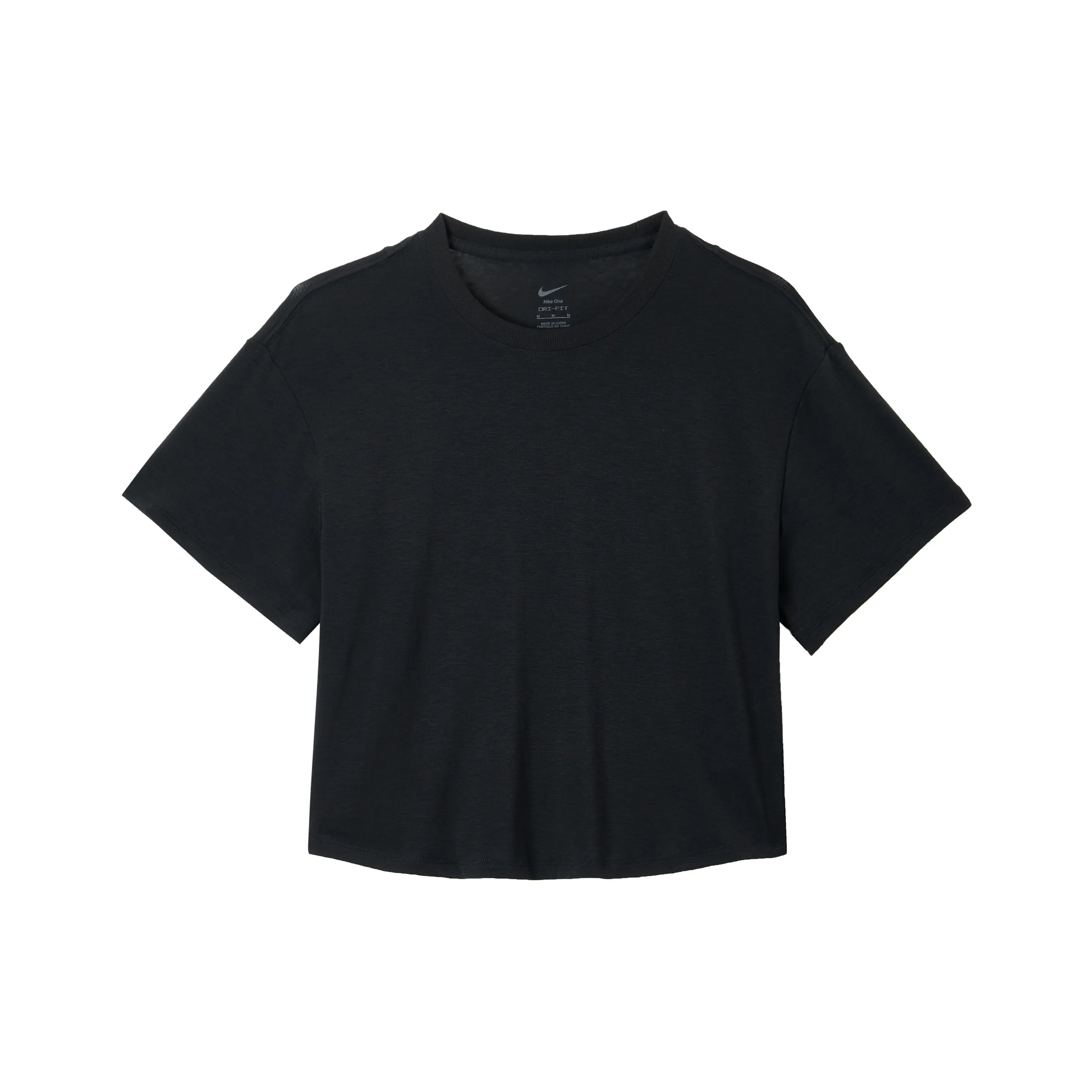 Nike T-Shirt Женская Черный Прозрачный Прозрачный