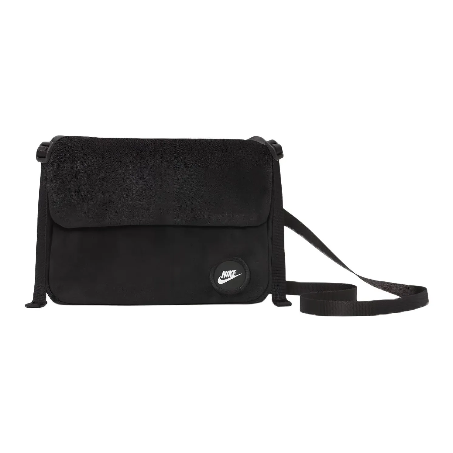 Nike Canvas Shoulder Bag, Canvas Bag, Shoulder Bag, Crossbody Bag, Fanny Pack Unisex Pure Black