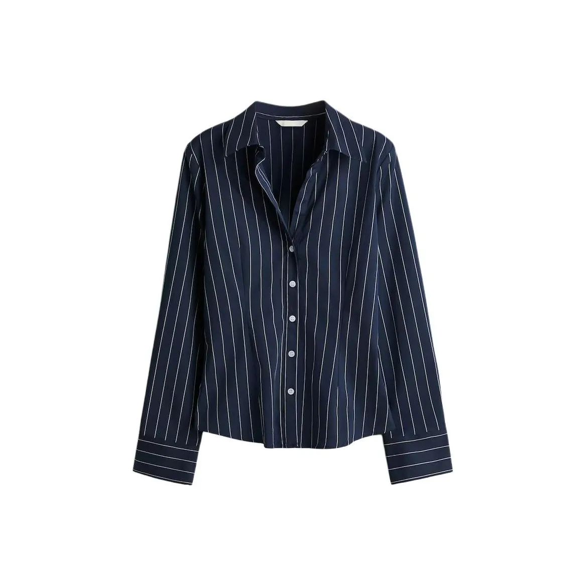 H M Морской синий Полоска Женские Рубашки