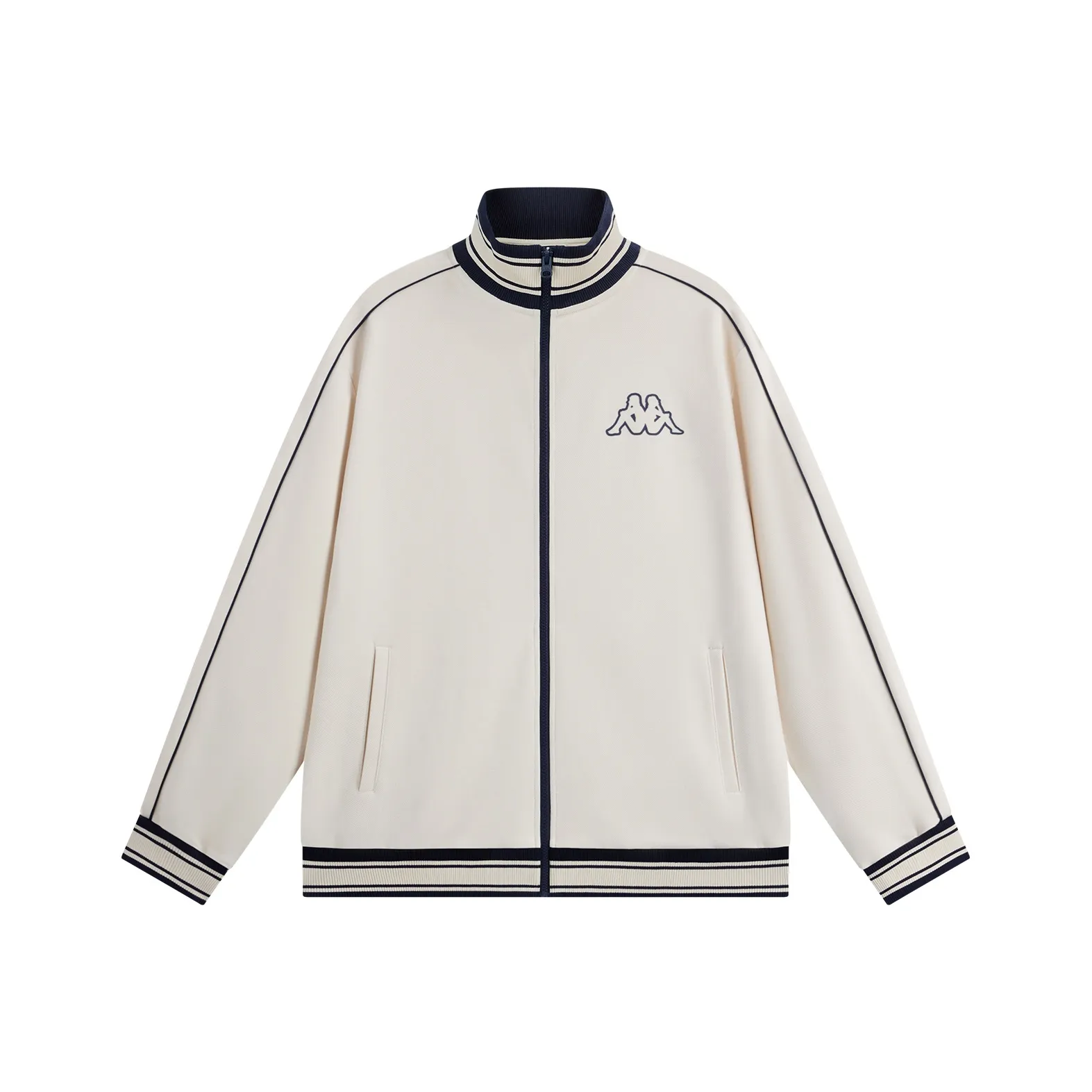 KAPPA 1916 Series Куртка Унисекс Березовый Белый