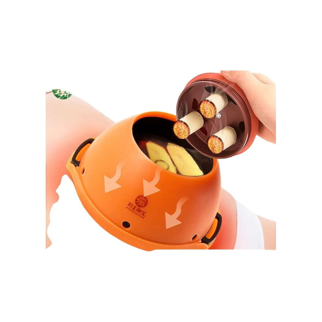 King Thorn's Grace Moxibustion Коробка Moxibustion Cups Король Шип Ruler OF Thorns