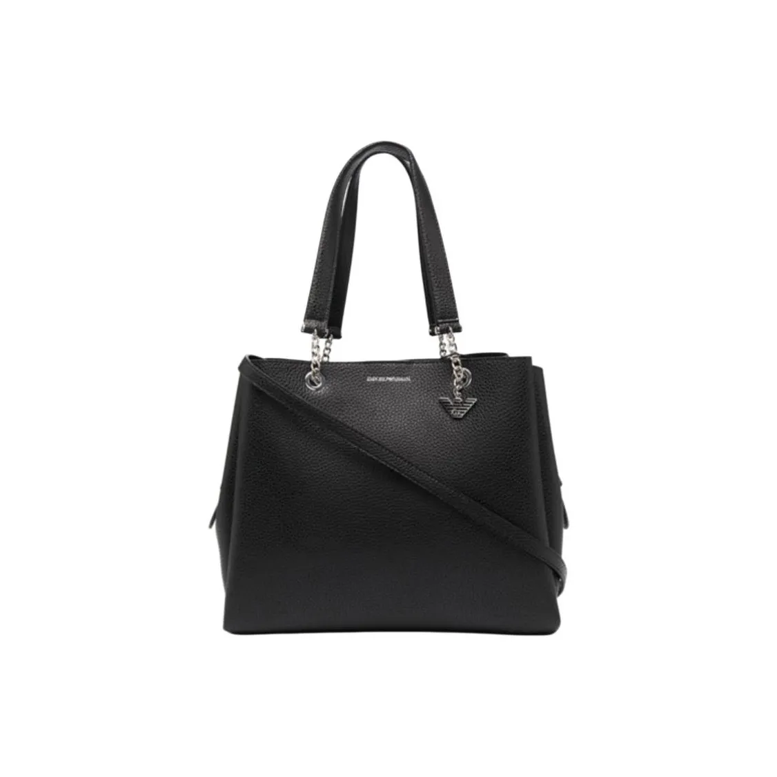 EMPORIO ARMANI Кожа Одно Плечо Сумка Женская Черная