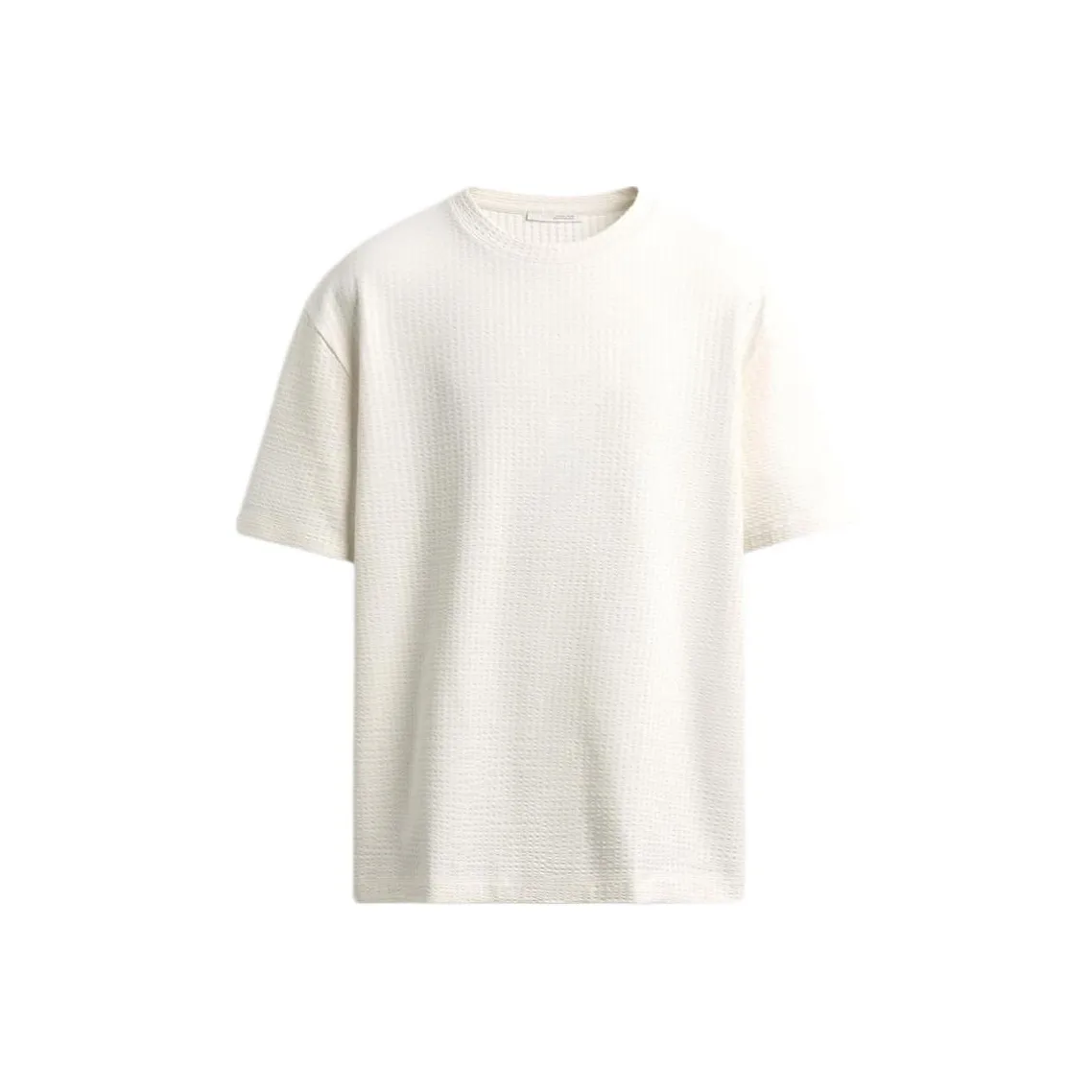 ZARA Белая Мужская T-рубашка