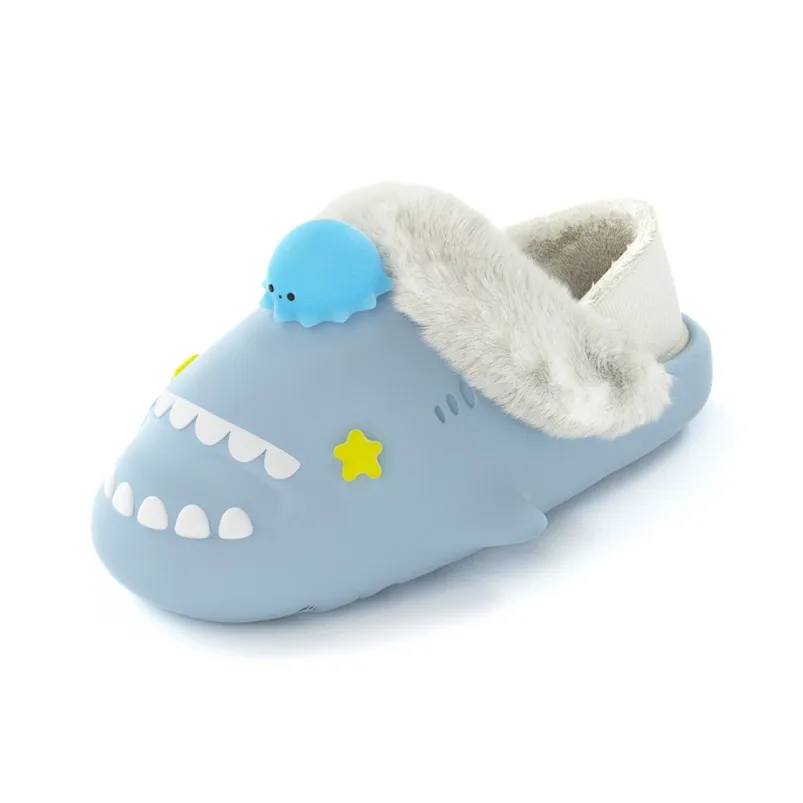 HelloSlippers Shark Winter Sharkicks Winter Jellyfish Домашние тапочки с каблуком Унисекс