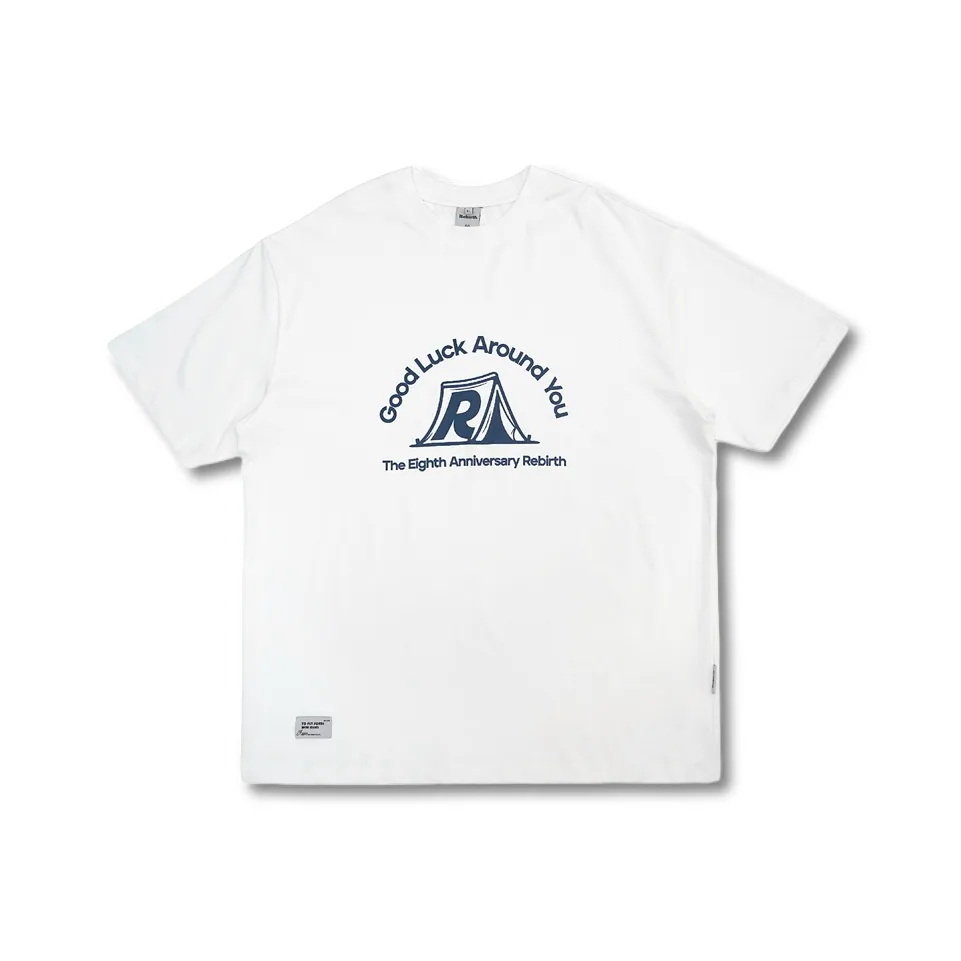 REBIRTHRABBIT Белый Мужская T-Рубашка