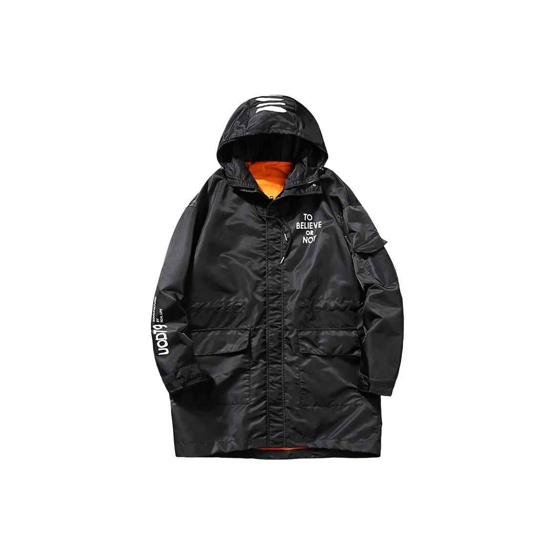 UOD Pilot Trainer Весенний Осенний С капюшоном Куртки и Пальто Унисекс