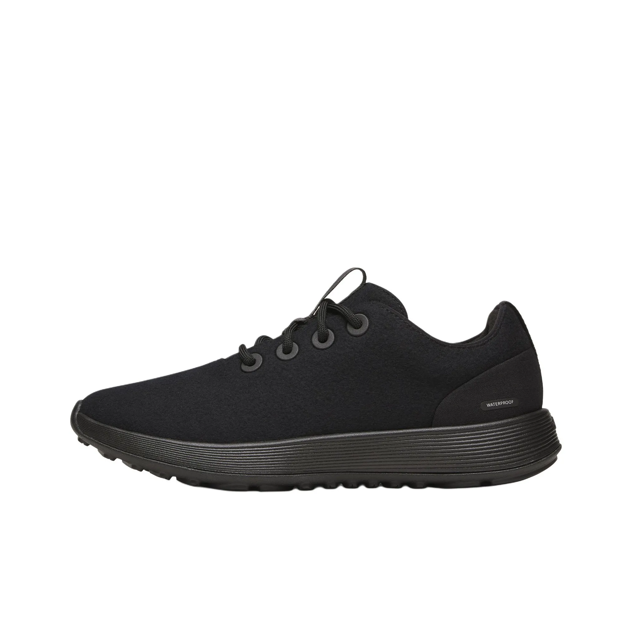 Allbirds Wool Runner NZ Водонепроницаемый и противоскользящий низкий топ повседневная обувь для женщин натуральный черный