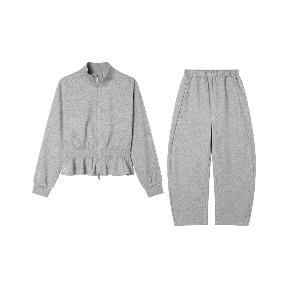 LOUISY AO Фотиния Серый + Фотиния Серый Женские Повседневные Комплекты