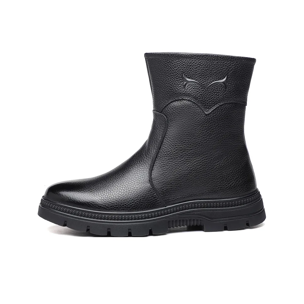 Cachiotti Термическая Амортизация Высота Увеличение Устойчивость Колено Высокие Сноубутсы Мужской Черный