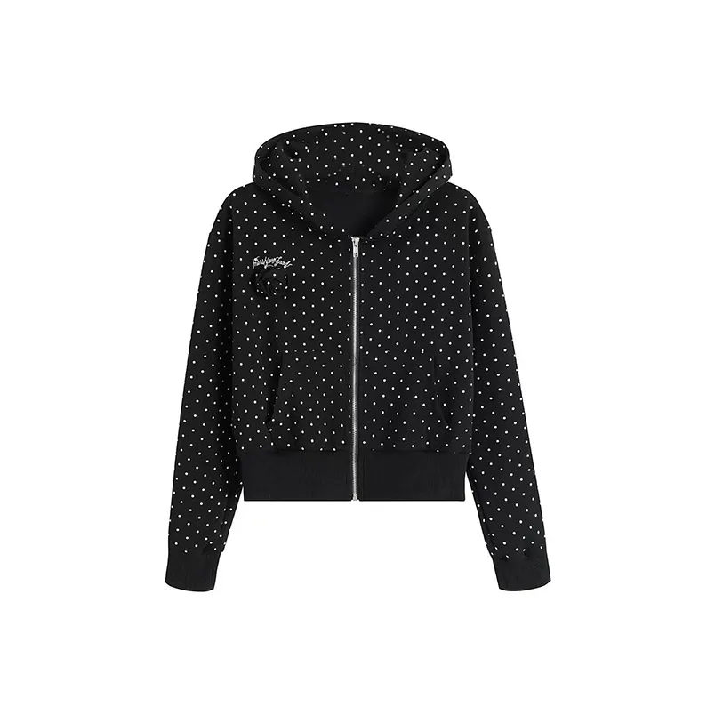 Vine Color Черный Женский Свитшот