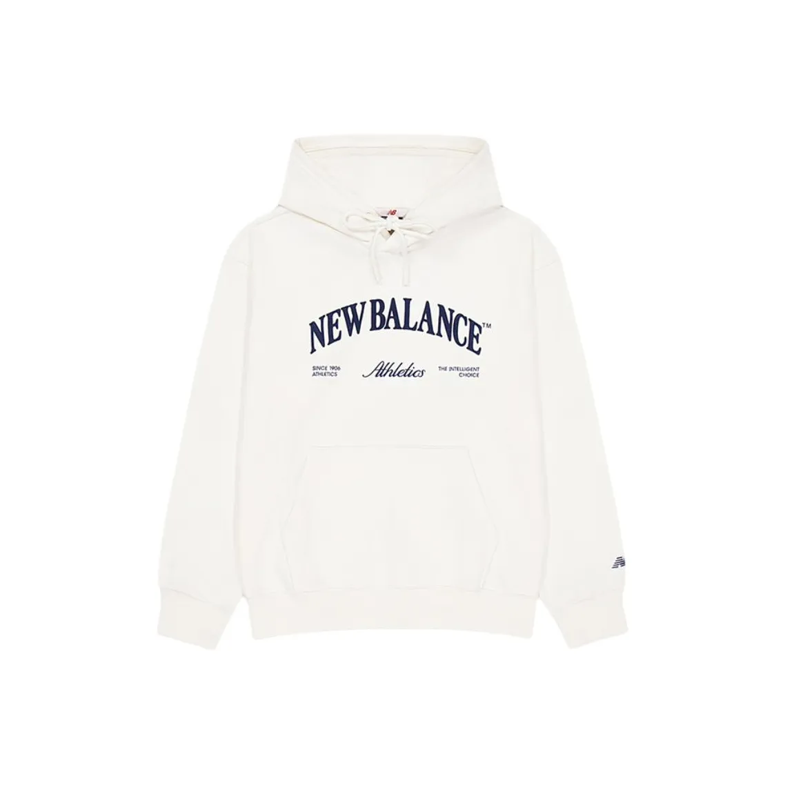 New Balance Слоновая кость Женские Свитшоты