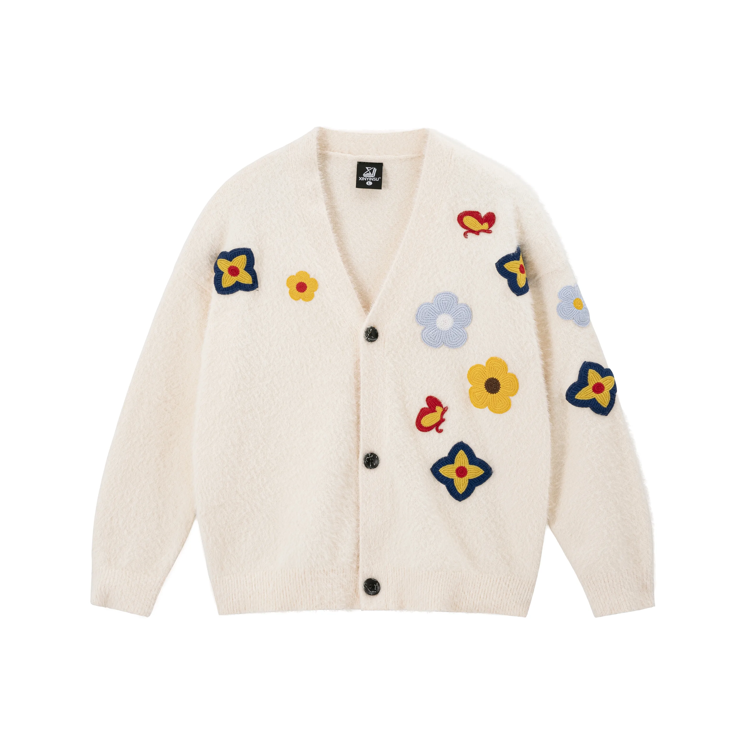 XINYINSU Кардиган Свитер Унисекс