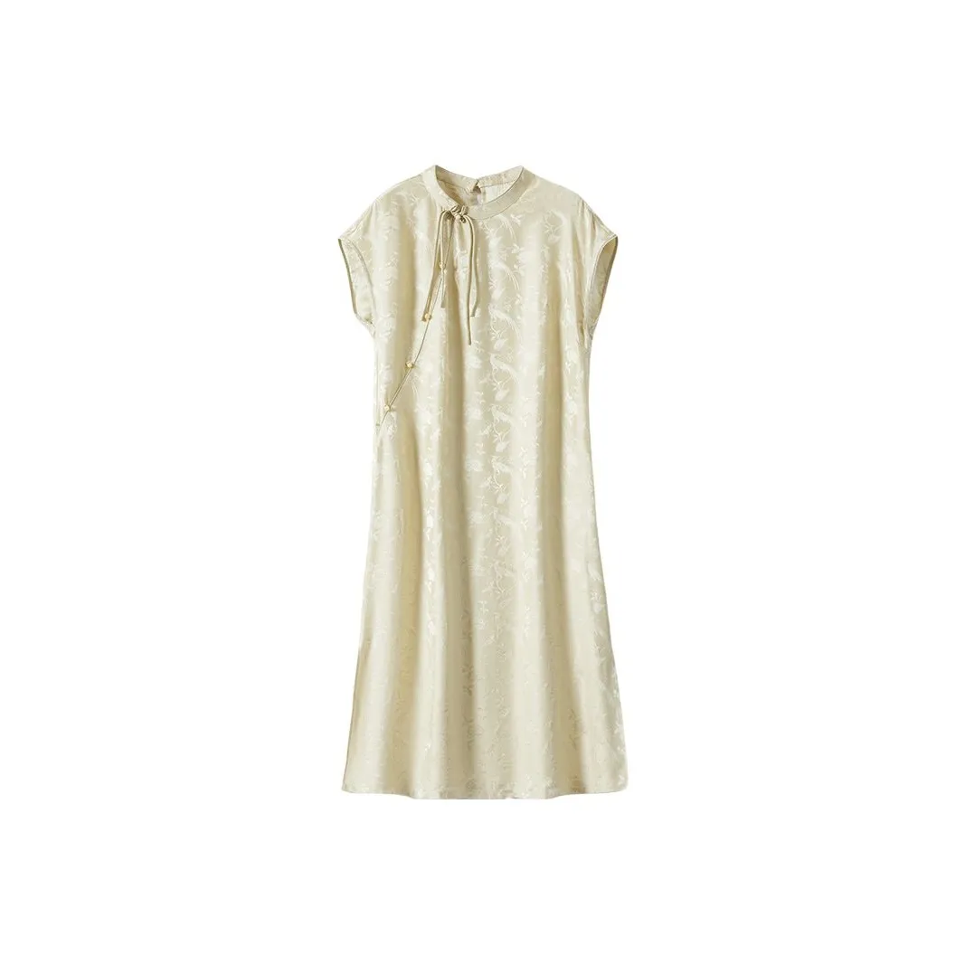 JINJU Короткий рукав Платье Женское