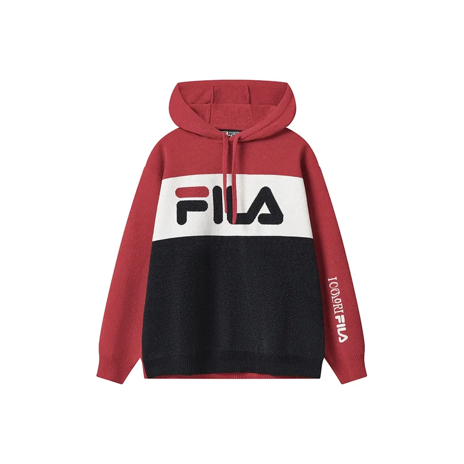 FILA ORIGINALE Algal Bloom Вермильон Унисекс Свитера