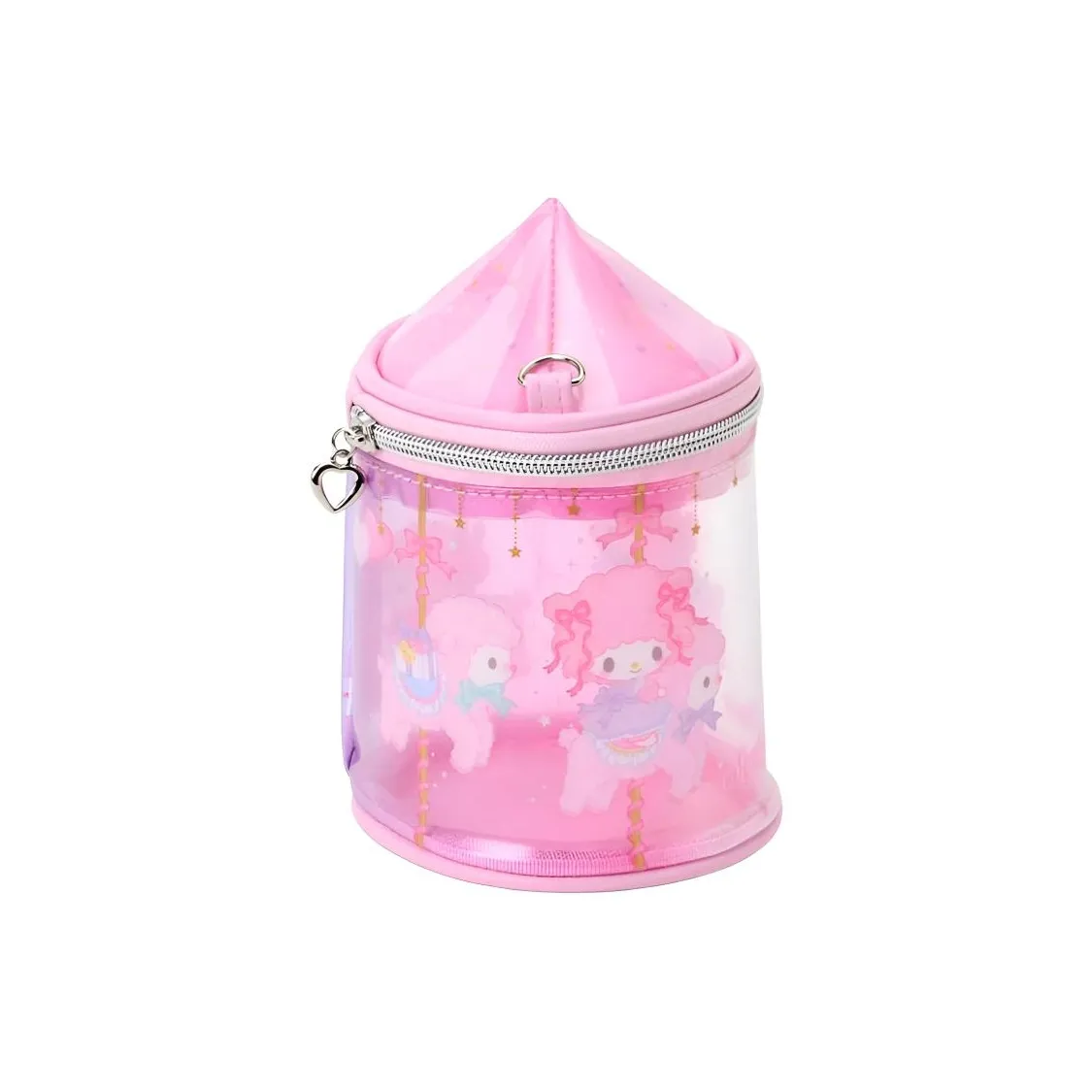 Sanrio PVC Поливинилхлорид Путешествие Сумка для хранения Женская Розовая