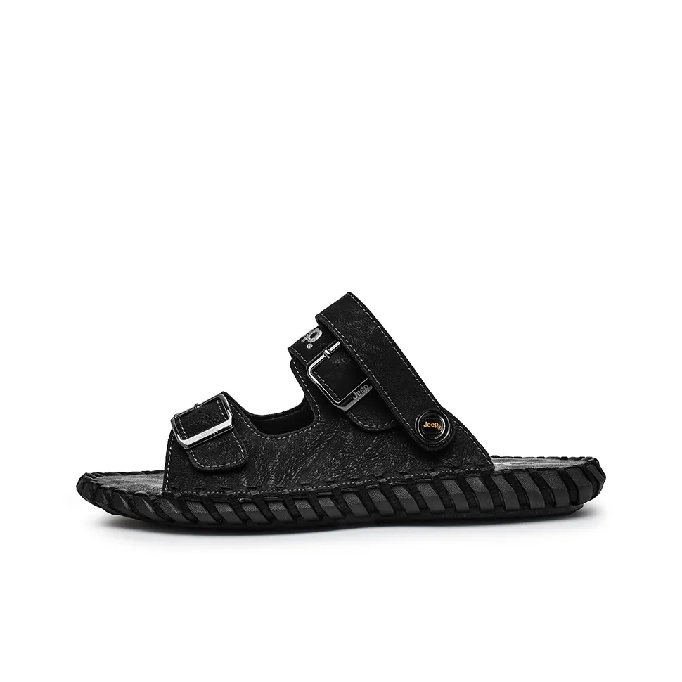 JEEP Outdoor Casual Пряжка Пляж Удобный Waterland Двусторонний Модный Сандалии Мужской