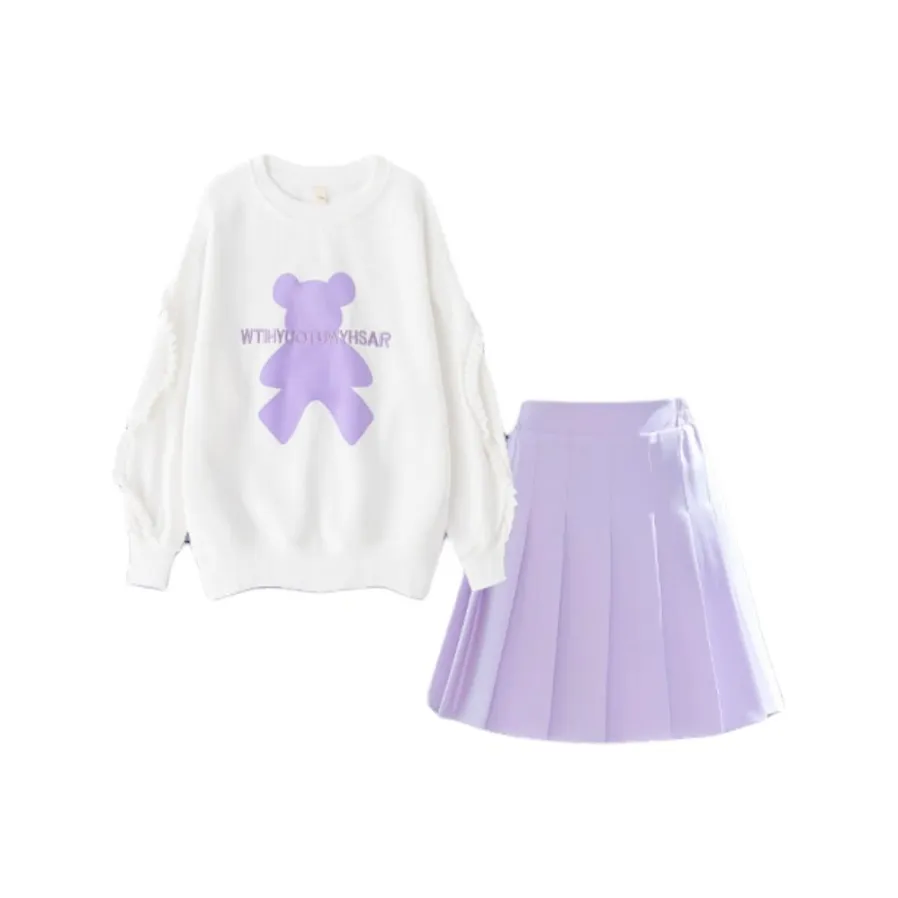 Подростки Youyou 1 Point Комплект с юбкой