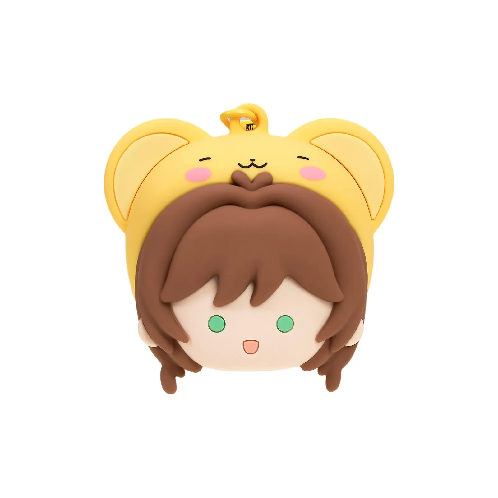 BILIBILIGOODS Силиконовый чехол для наушников женский желтый