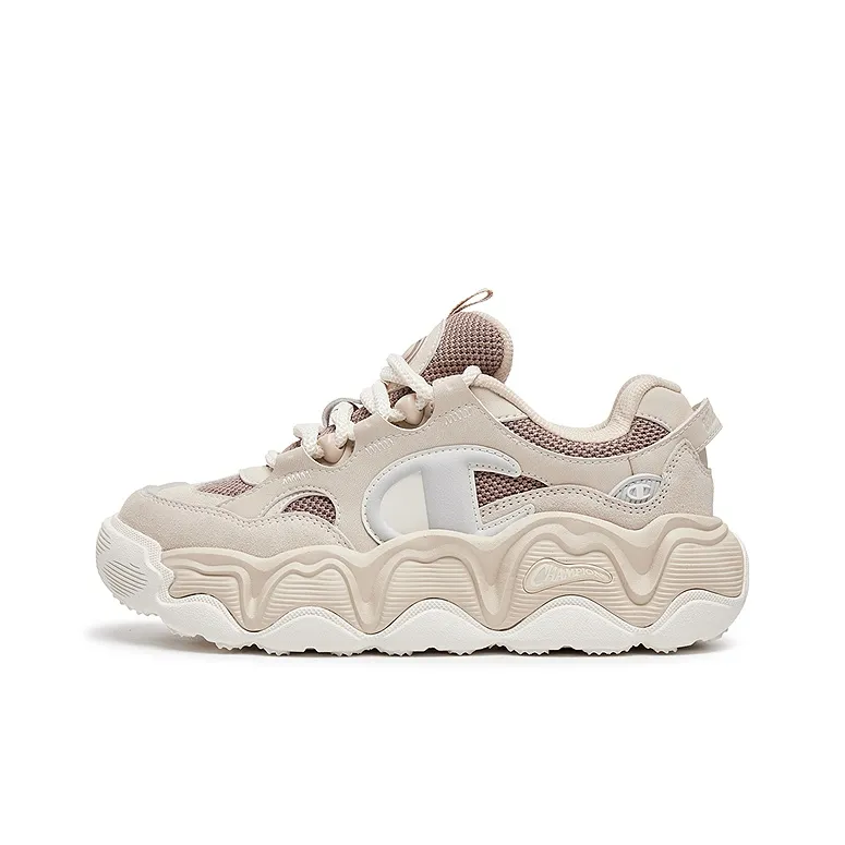 Champion Champ Lava EC Balance Low Skateboard Shoes Unisex Caramel Brown Velvet Brown