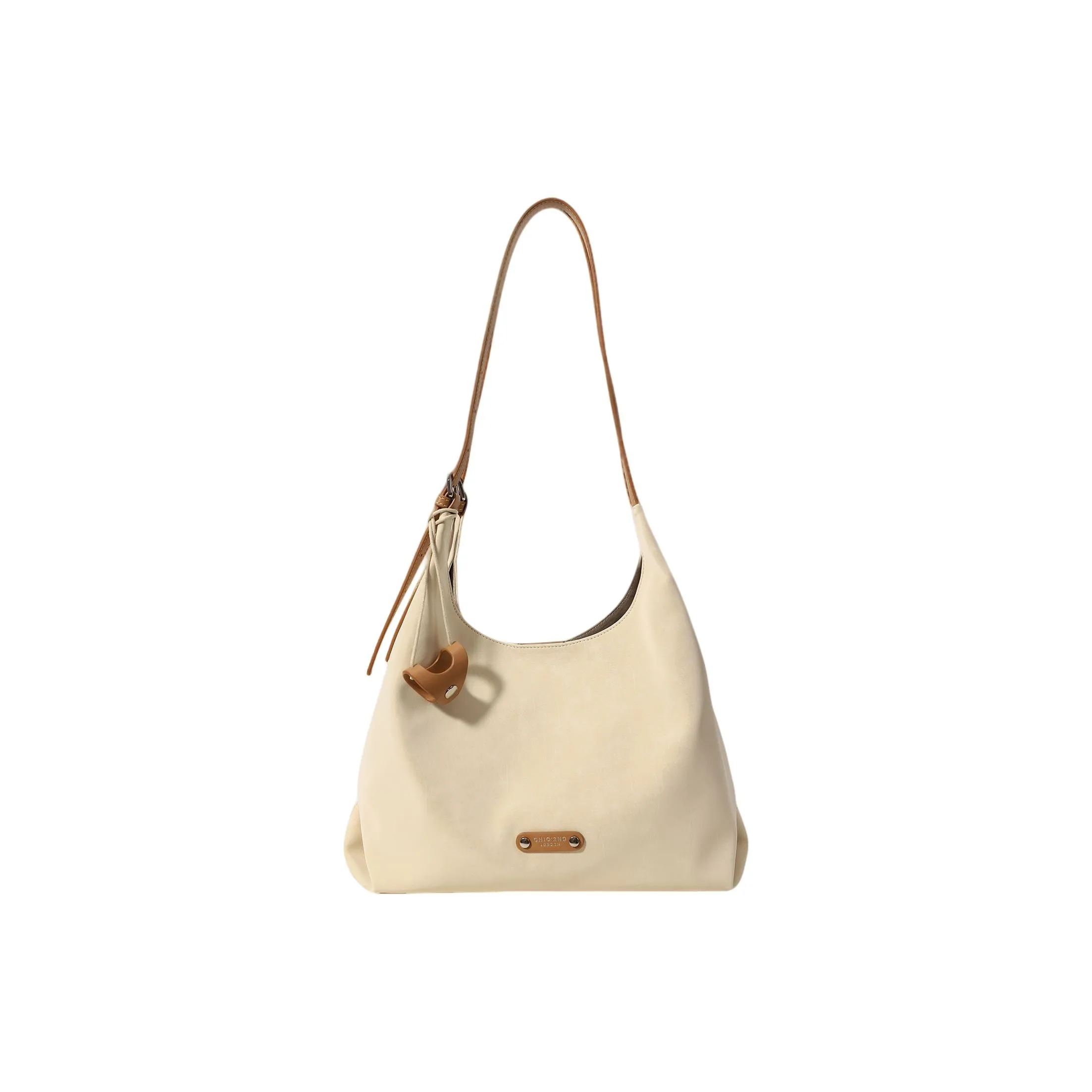 PAYOT Сумка Tote из синтетической кожи мягкая белого цвета Береговая Сумка через плечо Стандартная Женская Абрикосовая