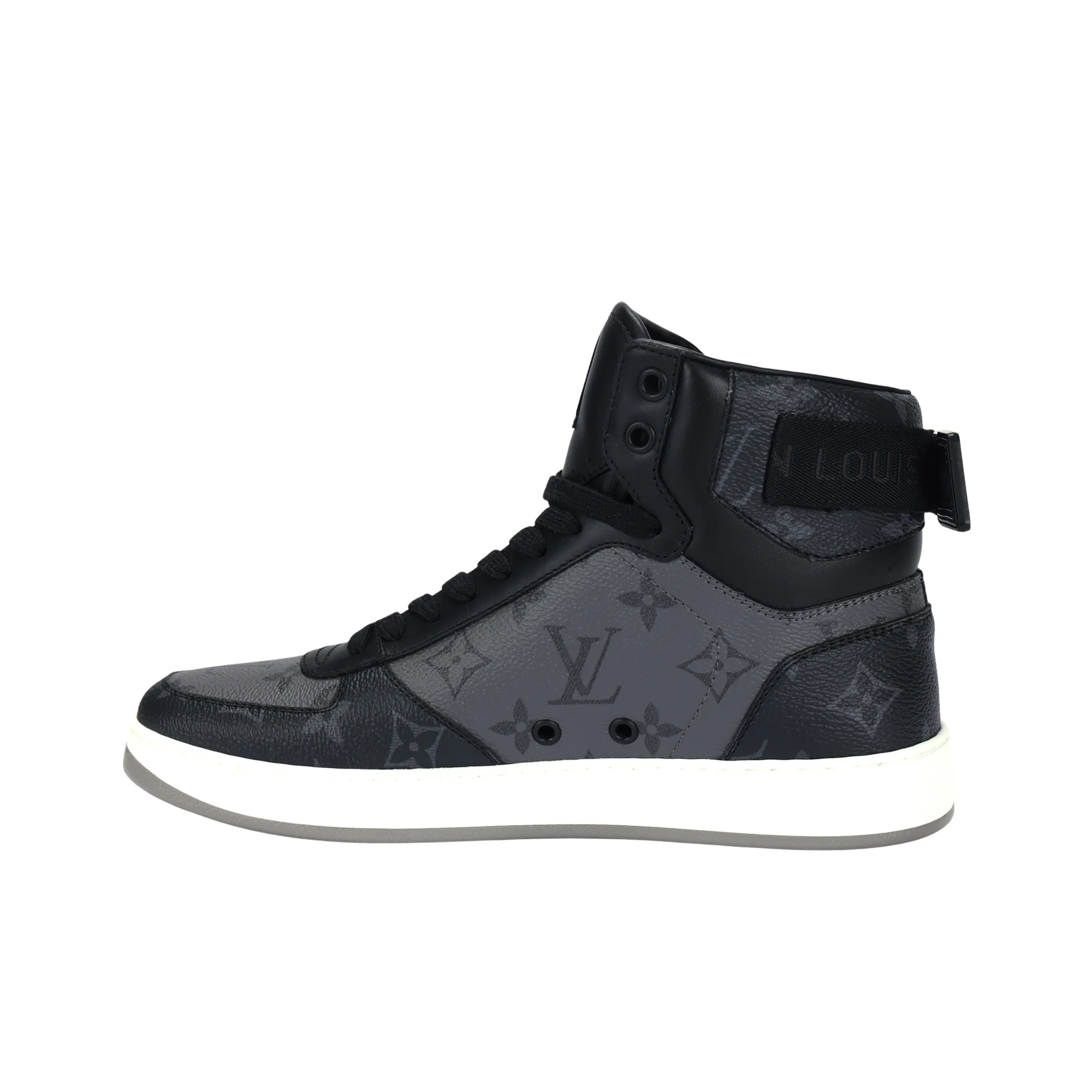 LOUIS VUITTON Rivoli Ankle Sneakers 'Grey Monogram'