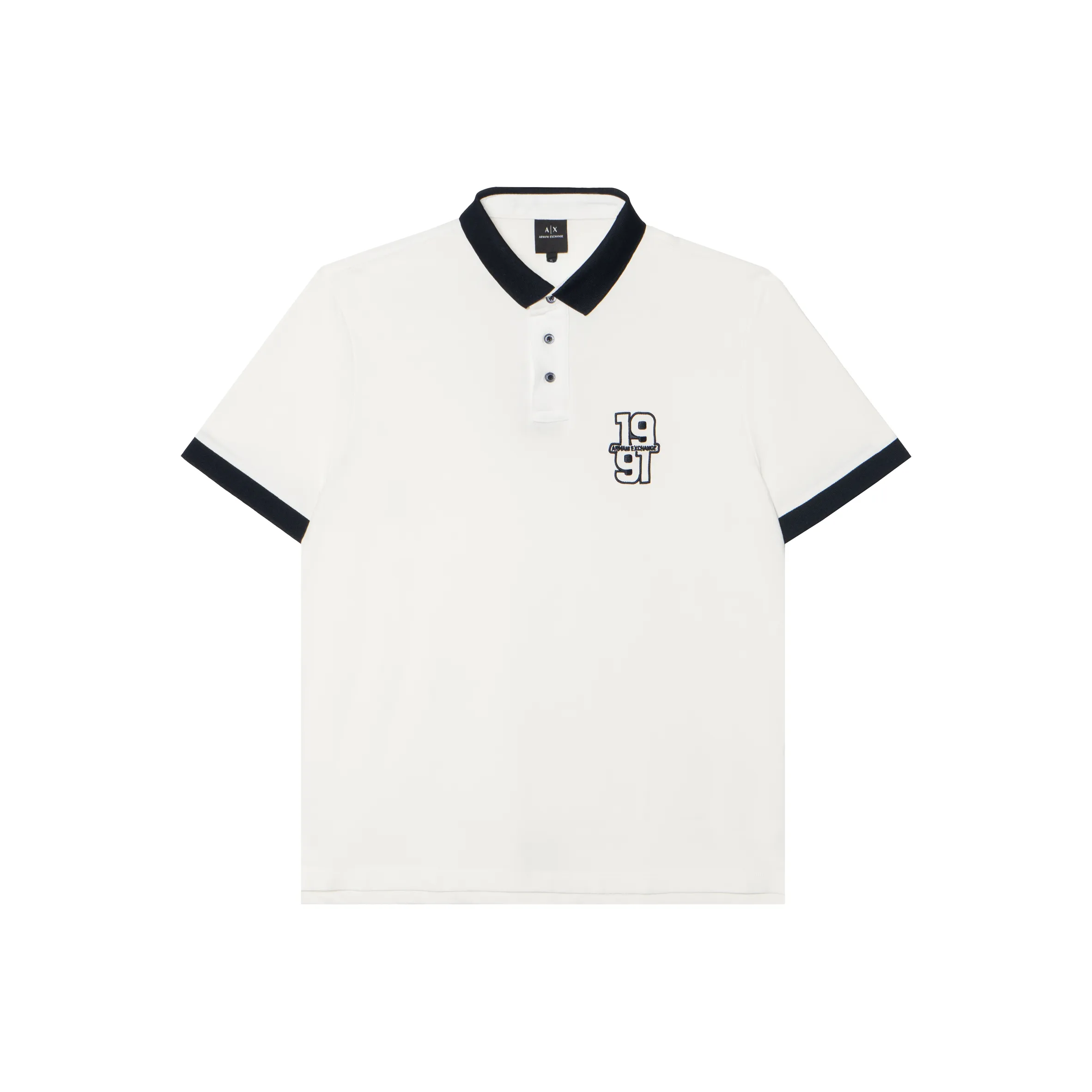 ARMANI EXCHANGEAE Polo Shirt Men's White