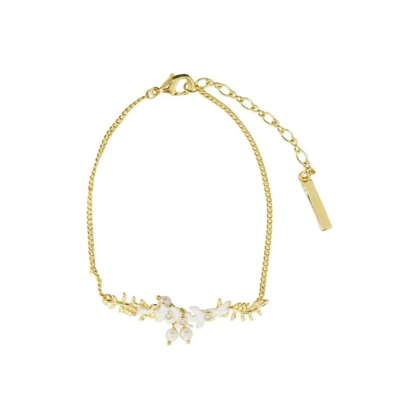 LES NEREIDES Золотой Покрытый Браслеты из Латунь Женские Золотой