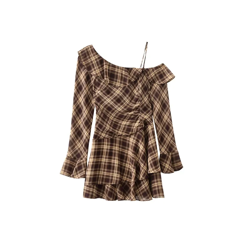 PLAY BUSH Длинное платье с длинными рукавами женское