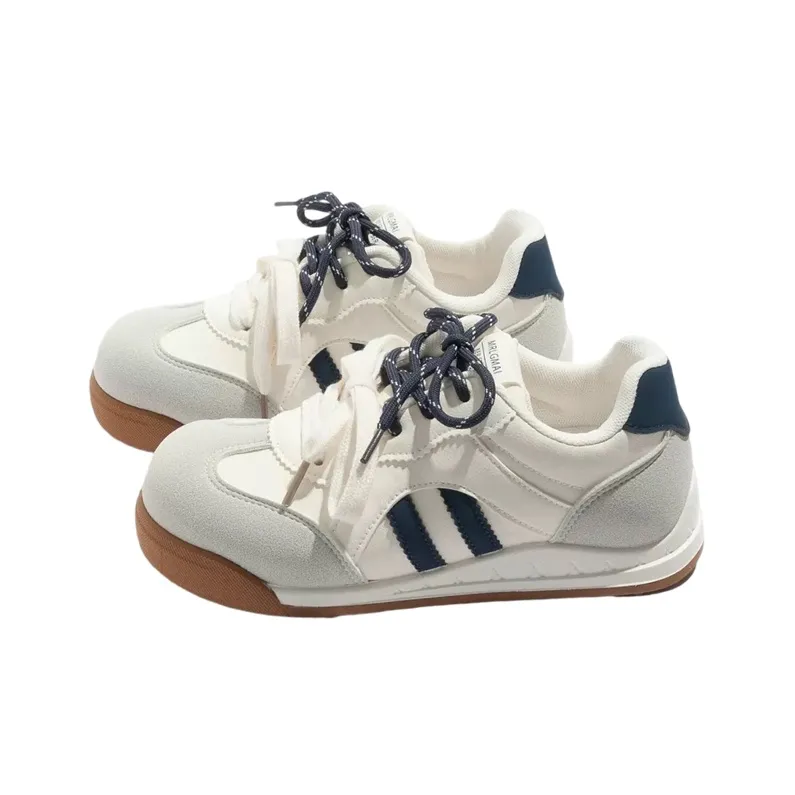 OLDDESIRE Низкий топ Повседневная обувь Женская Белый Синий