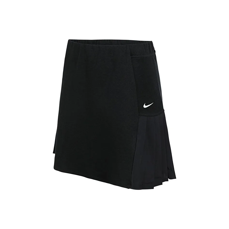 nike Повседневный Длинный Юбка Женские Черный