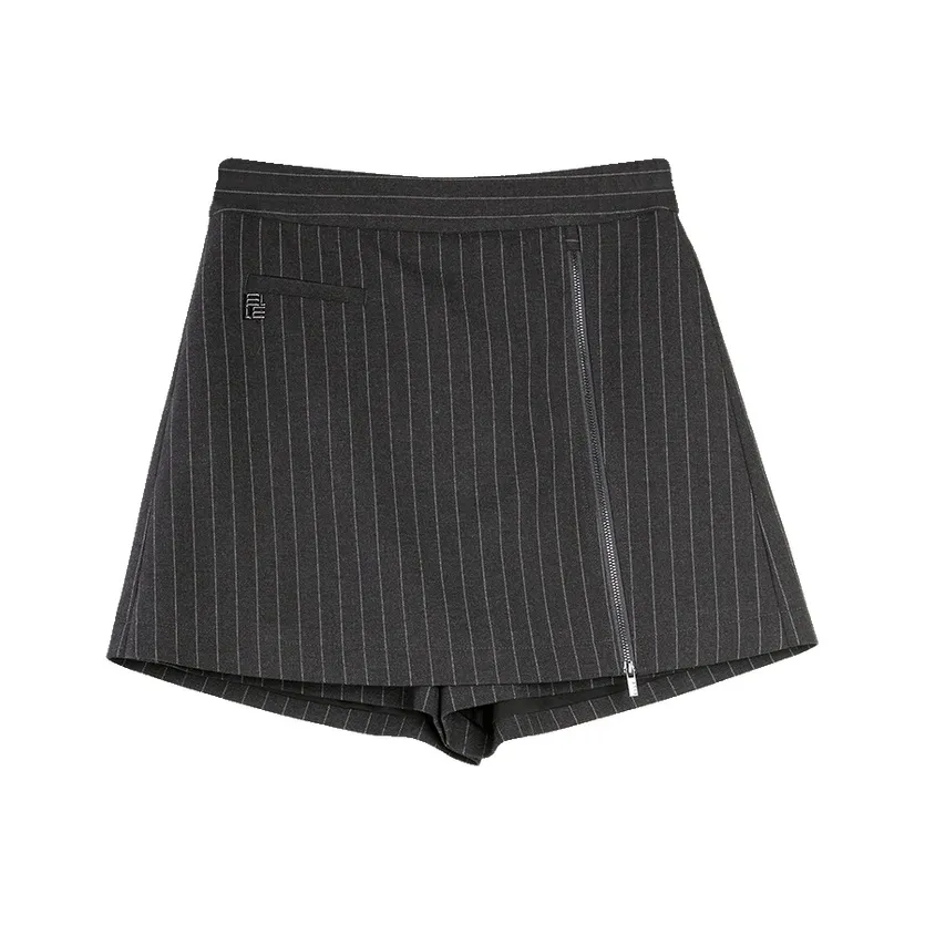 ELLE Темно-серые женские повседневные шорты